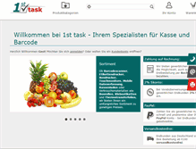 Tablet Screenshot of 1st-task.de
